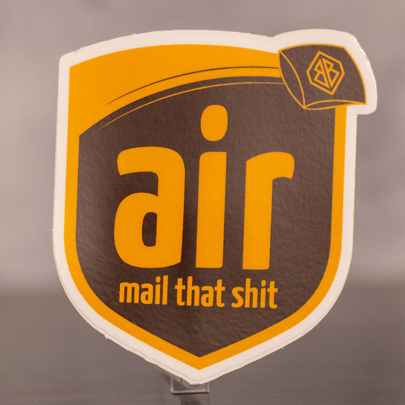 Airmail that Shit Cornhole Sticker