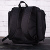 Cornhole Backpack Carry Case Black Back