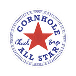 Chuck Bags Cornhole Sticker