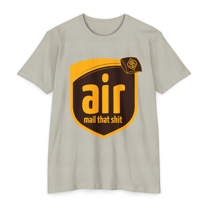 "Airmail That Shit" Cornhole Shirt (Grey)