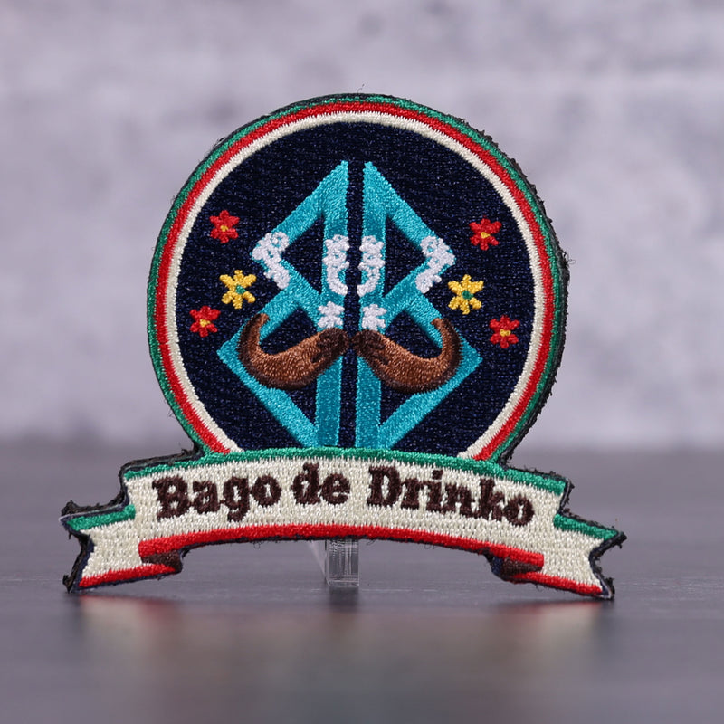 Bago De Drinko Velcro Cornhole  Patch