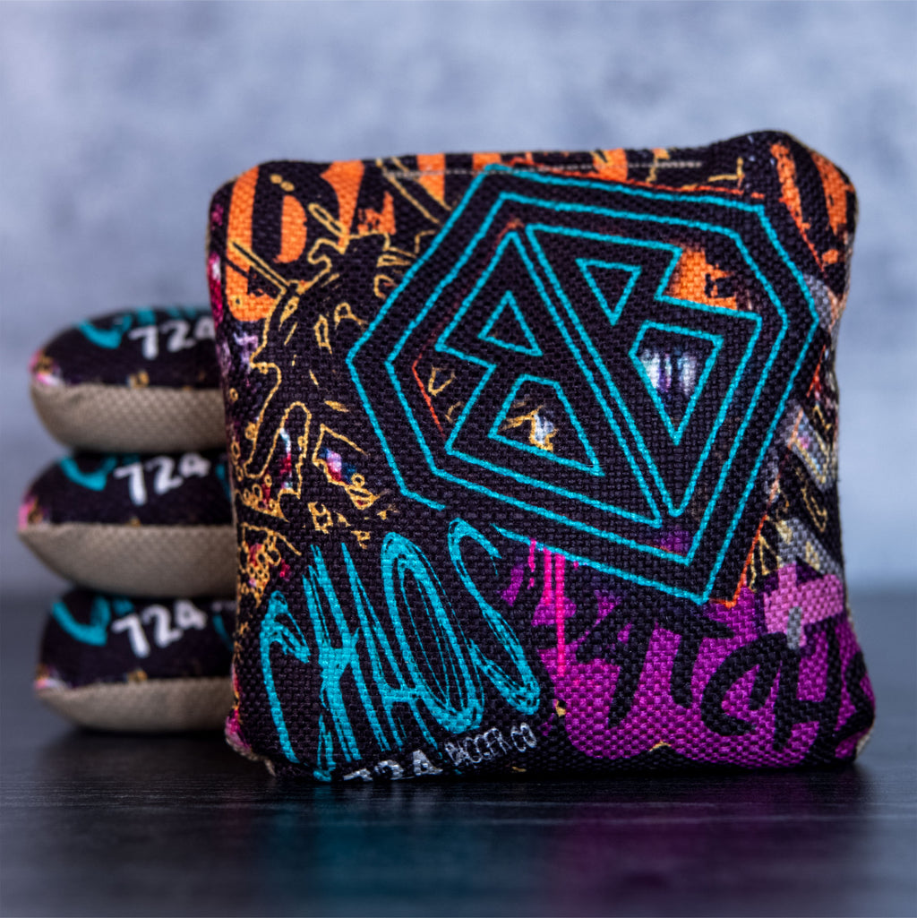 Cornhole Bags 724 Baggers Chaos Collab – Bags Boards