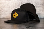 Black and Gold Cornhole Hat