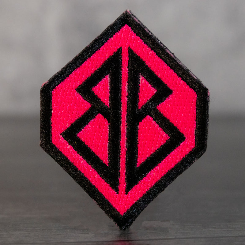 Hot Pink Bags Boards Velcro Cornhole Patch