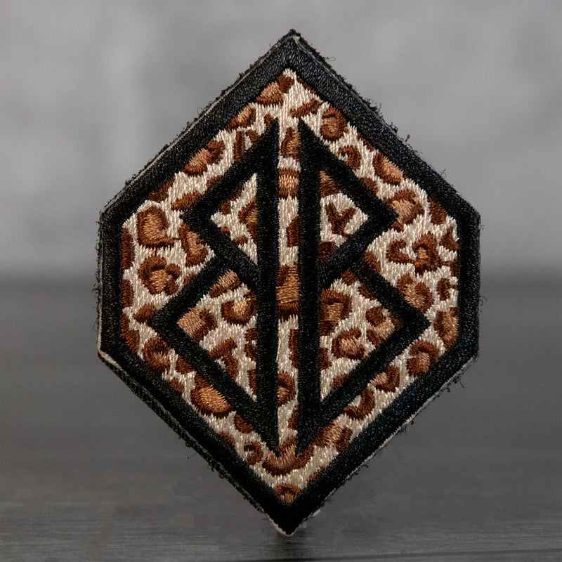 Leopard Bags Boards Velcro Cornhole Patch