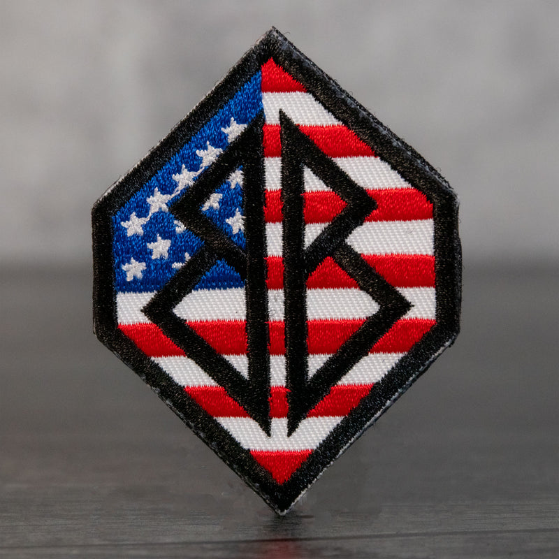 Bags Boards 'Merica Velcro Cornhole Patch