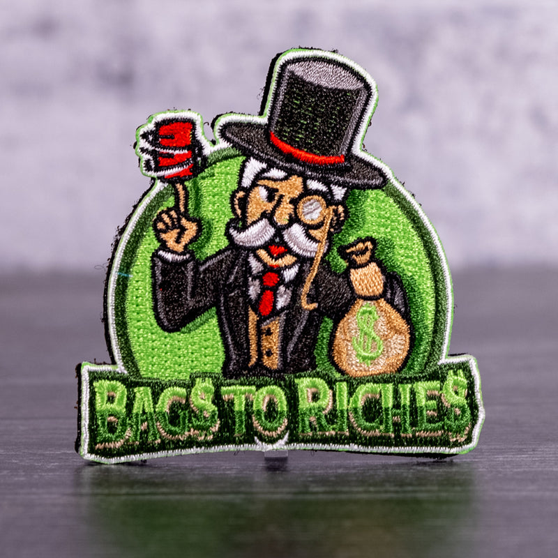 Bags to Riches Velcro Cornhole Patch