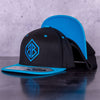 Black/Blue and Blue Cornhole Hat