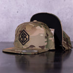 Camo and Black Cornhole Hat