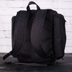 Cornhole Backpack Carry Case Black Back