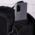 Cornhole Backpack Carry Case Black Phone