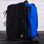 Cornhole Backpack Carry Case Blue Front