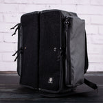 Cornhole Backpack Carry Case Charcoal Front