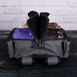 Cornhole Backpack Carry Case Charcoal Full