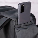 Cornhole Backpack Carry Case Charcoal Phone