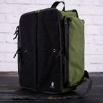 Cornhole Backpack Carry Case OD Green Front