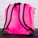 Cornhole Backpack Carry Case Pink Back