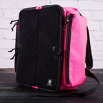 Cornhole Backpack Carry Case Pink Front