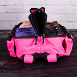 Cornhole Backpack Carry Case Pink Full