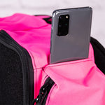 Cornhole Backpack Carry Case Pink Phone