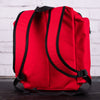 Cornhole Backpack Carry Case Red Back