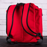 Cornhole Backpack Carry Case Red Back