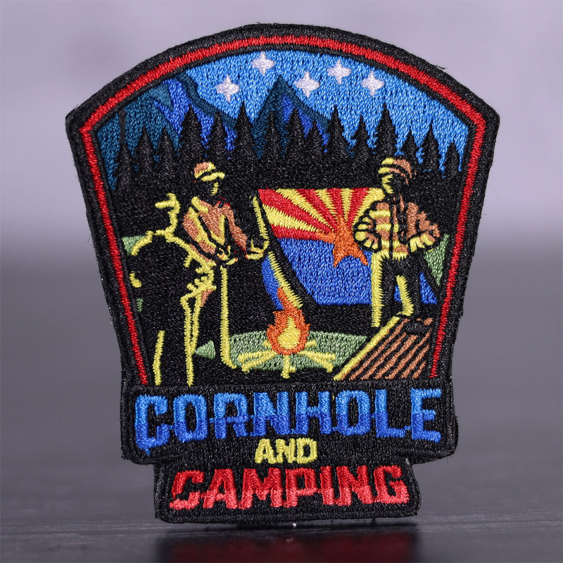 Cornhole and Camping Velcro Cornhole Patch