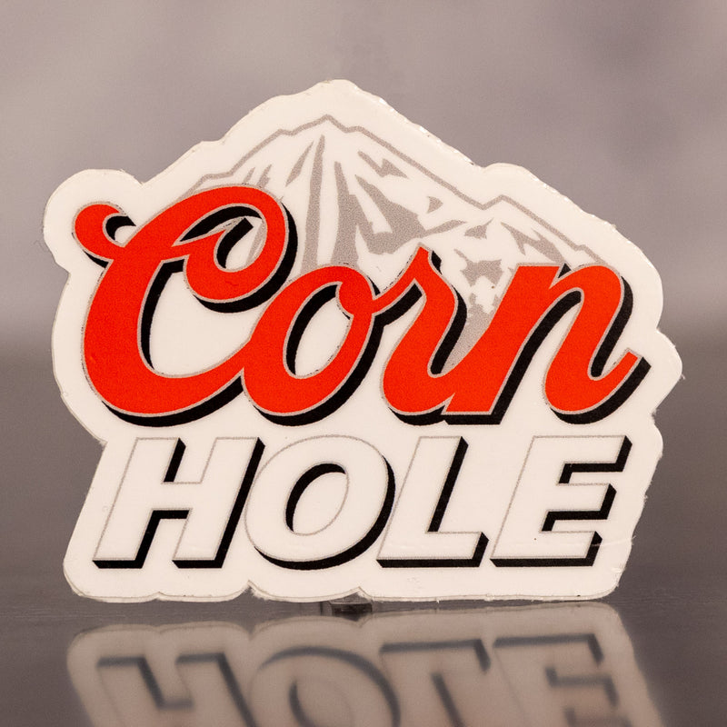 Cornhole Light Cornhole Sticker