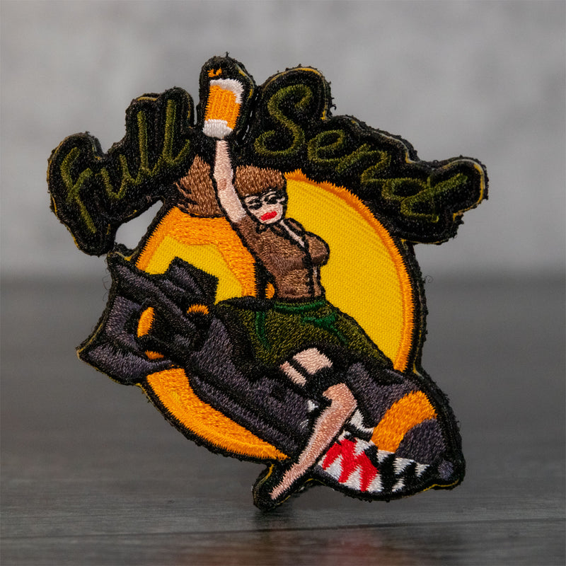 Full Send Velcro Cornhole Patch