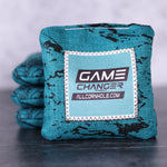 All Cornhole Game Changer Turquoise Graffiti Cornhole Bags