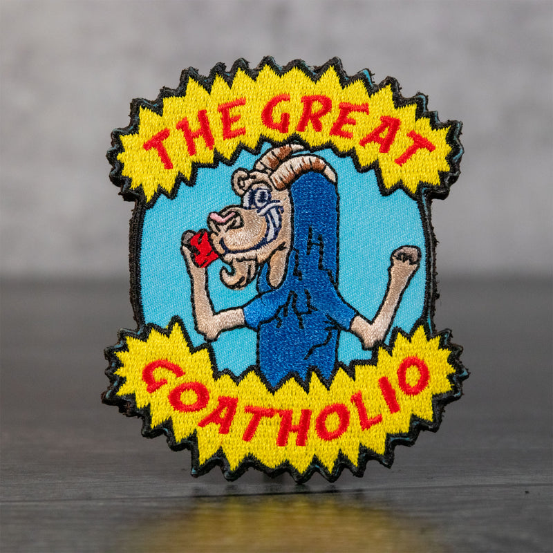 Legendary GOATHolio Velcro Cornhole Patch