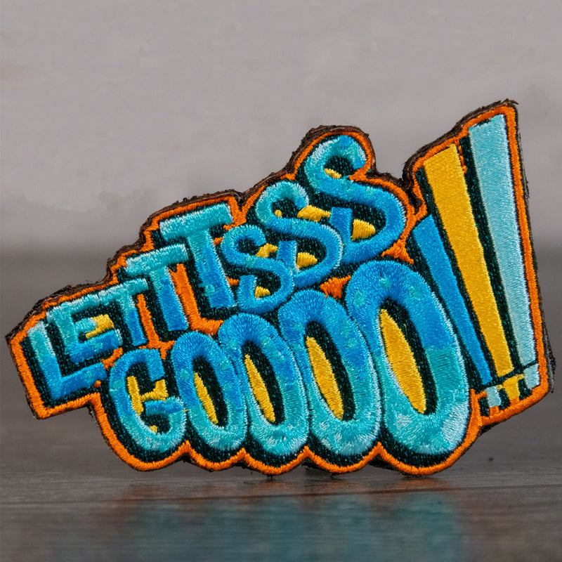 Lets Go Cornhole Velcro Cornhole Patch