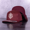 Maroon and Sand Cornhole Hat