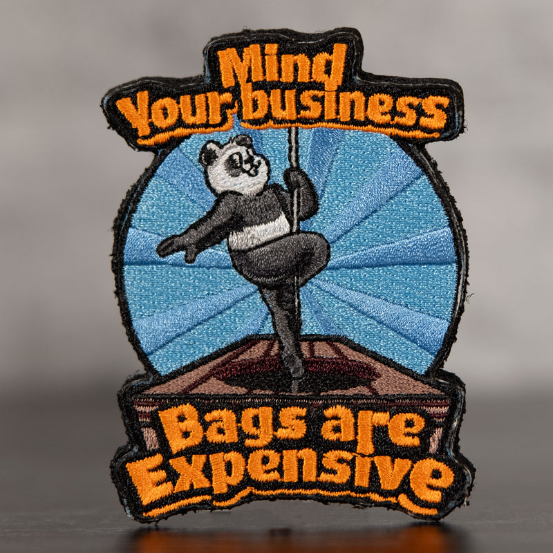 Mind Your Business Velcro Cornhole Patch