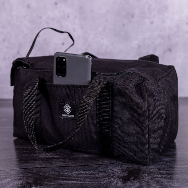 Black Mini Duff Cornhole Bags Carrying Case