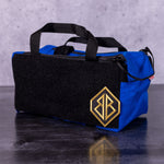 Blue Mini Duff Cornhole Bags Carrying Case