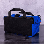 Blue Mini Duff Cornhole Bags Carrying Case