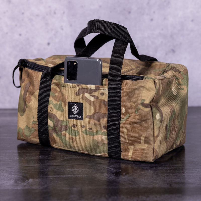 Camo Mini Duff Cornhole Bags Carrying Case