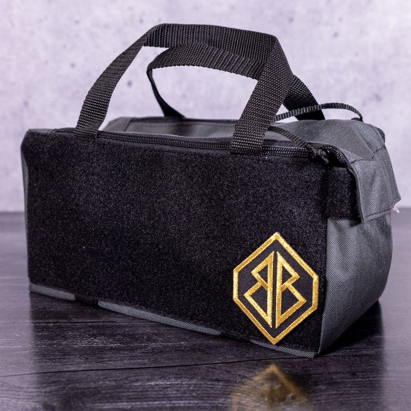 Charcoal Mini Duff Cornhole Bags Carrying Case