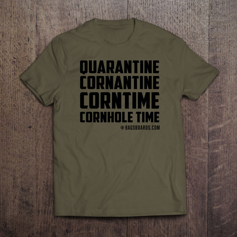 Quarantine Cornhole Time Shirt