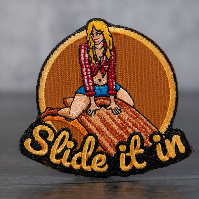 Slide It In Velcro Patch