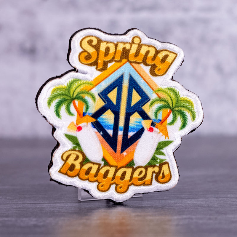 Spring Baggers Velcro Cornhole Patch
