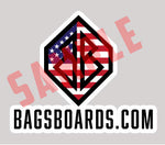 Custom Cornhole Stickers
