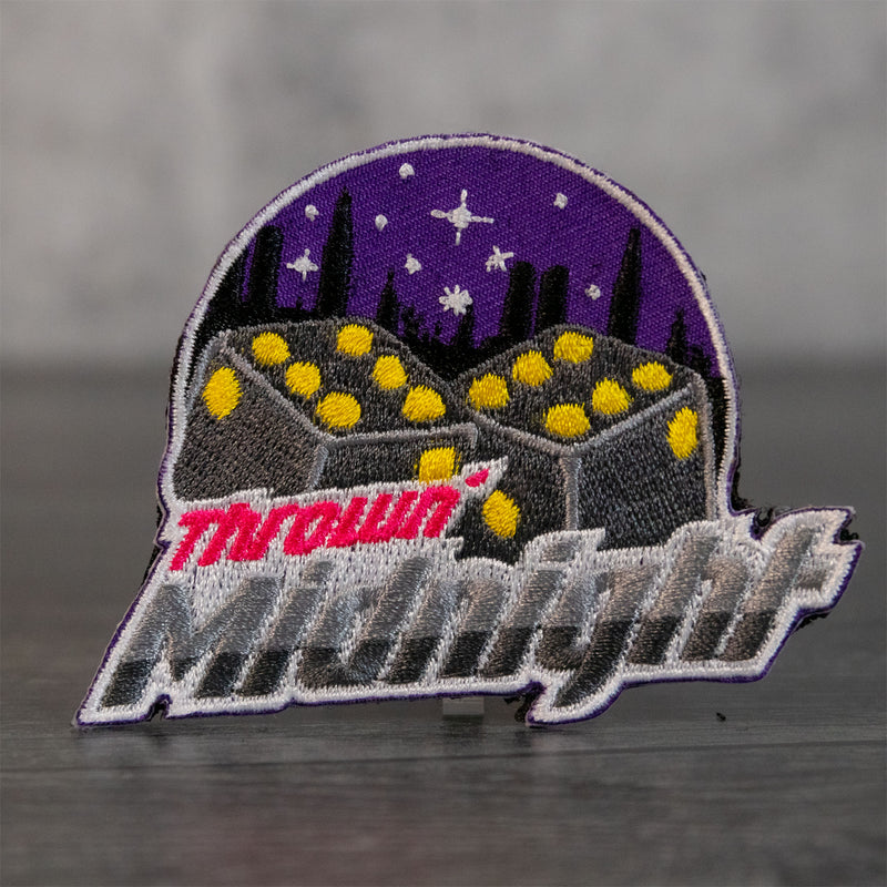 Throwin Midnight Velcro Patch